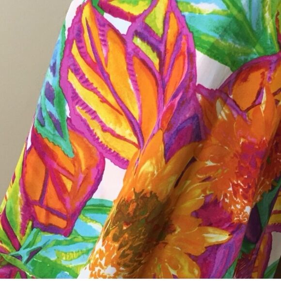 Lauren Ralph Lauren Floral Tank Top Size Medium . B14 - Picture 4 of 5